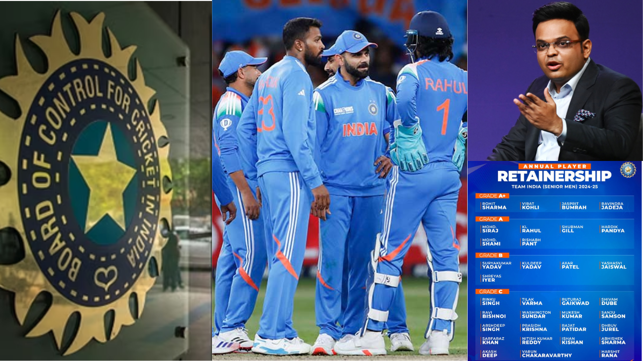 bcci central contract 2024-25 rishabh pant