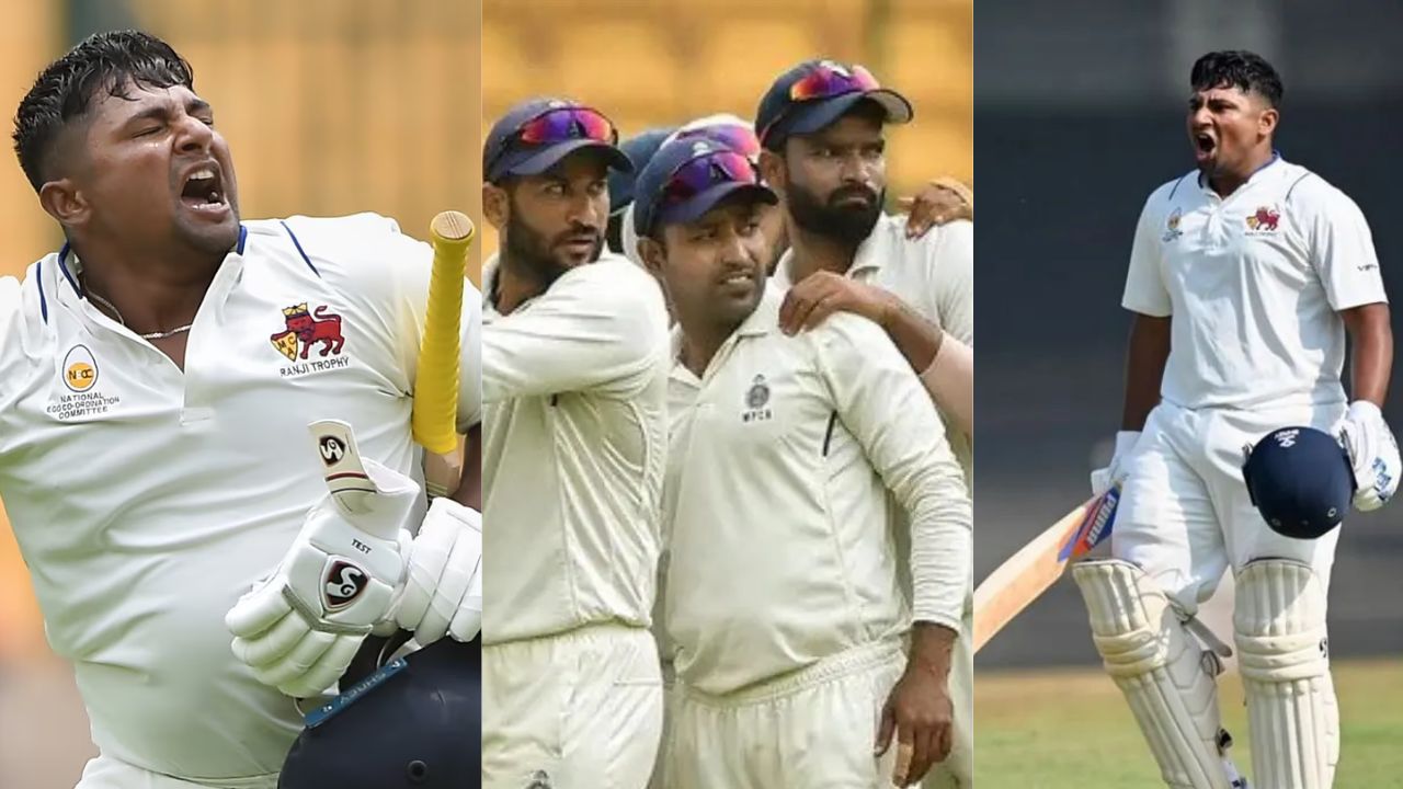 sarfaraz khan Ranji Trophy