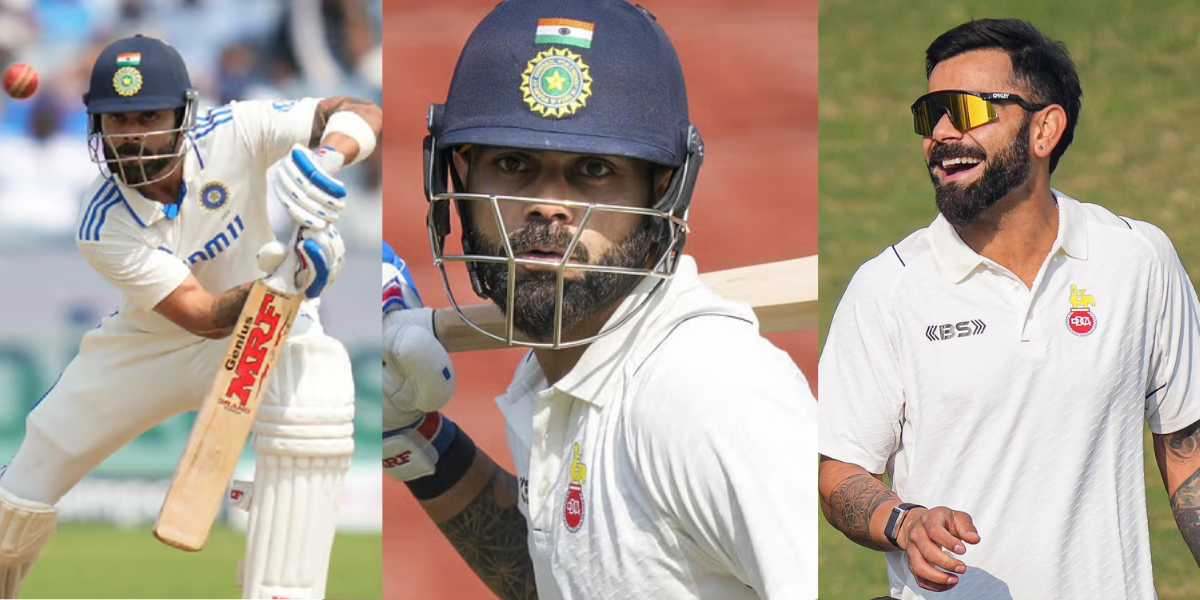 Virat Kohli's bat spoke well created a sensation by playing explosive innings of 173 runs in Ranji t...
