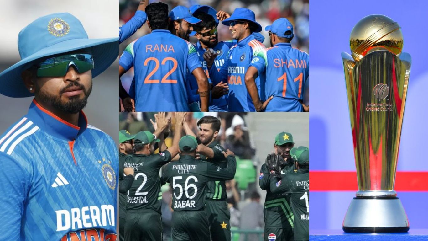 Rishabh Pant , Shreyas Iyer , team india , ind vs pak , champions trophy 2025
