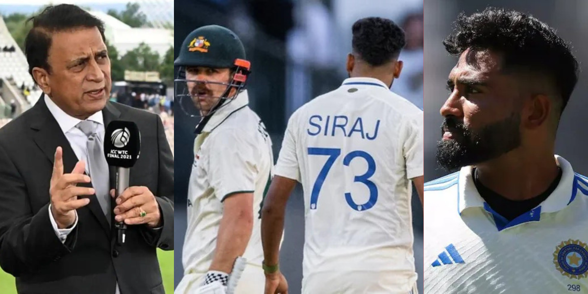 Sunil Gavaskar got angry on Mohammad Siraj said He has become villain for Australia now he should