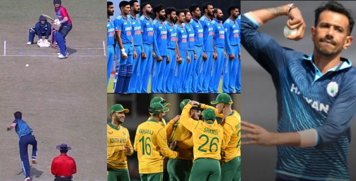 yuzvendra chahal took 4 wickets in vijay hazare trophy before start odi series against Africa