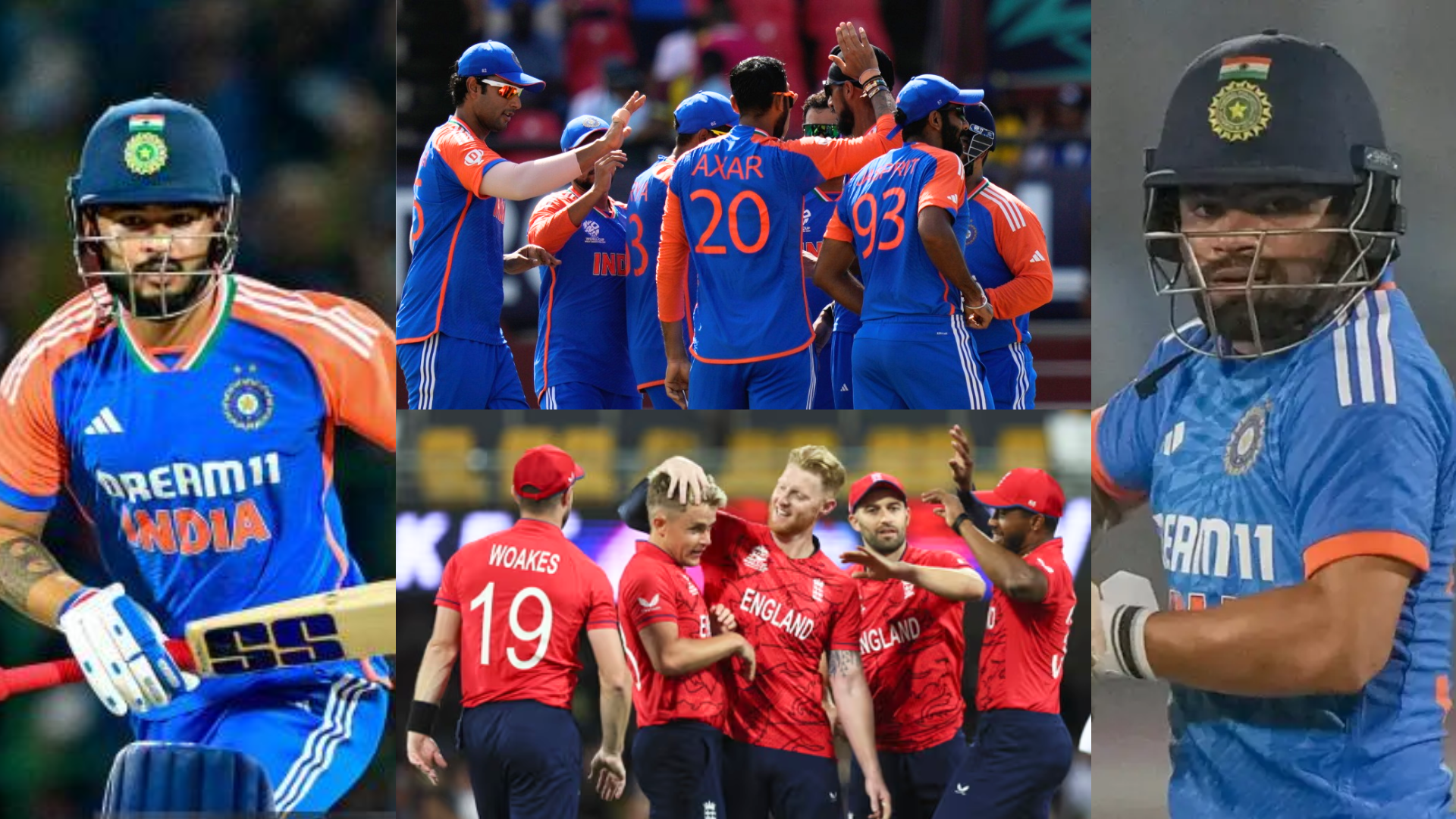 इंग्लैंड के खिलाफ T20 सीरीज के लिए ऐसी है Team India, रियान-रिंकू हुए बाहर, तो इन 6 ऑल राउंडर को मौक...