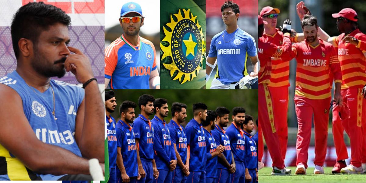 zim-vs-ind BCCI excluded Samson Shivam Dube and Yashasvi from Zimbabwe tour these 3 players includin...
