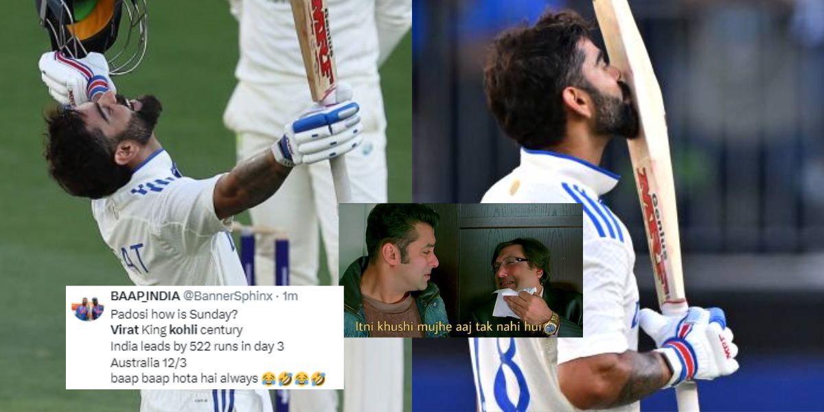 Virat Kohli scored century in the Perth Test after even the critics were forced to praise him