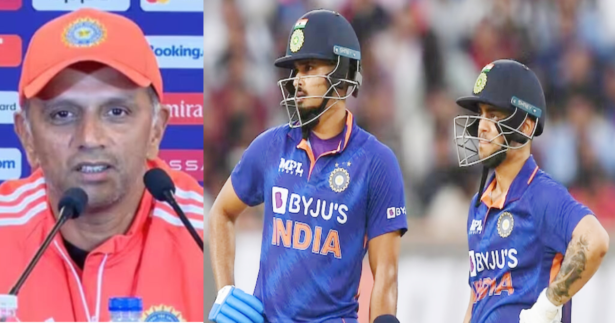 "दोनों बिना कान्ट्रैक्ट के भी..." ईशान और श्रेयस को लेकर Rahul Dravid का बड़ा बयान, बताया कैसे होगी व...
