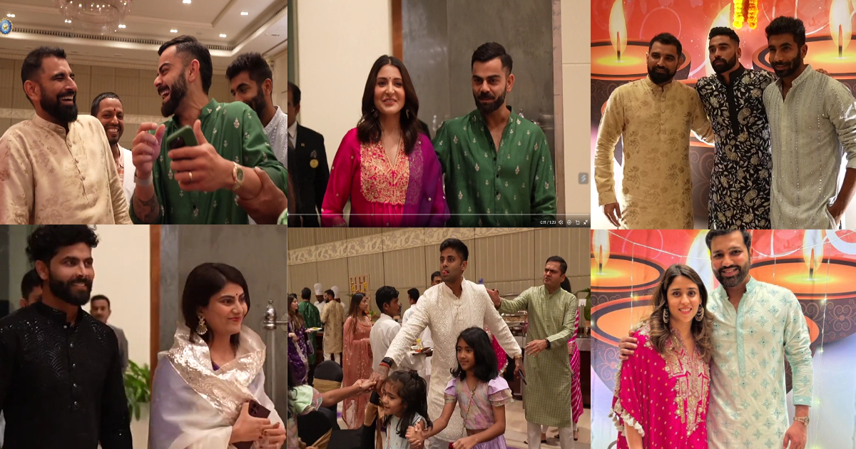 Team India Diwali celebration: रोहित-विराट से लेकर राहुल द्रविड़ तक... दिवाली मनाने के लिए कुर्ते-पजा...