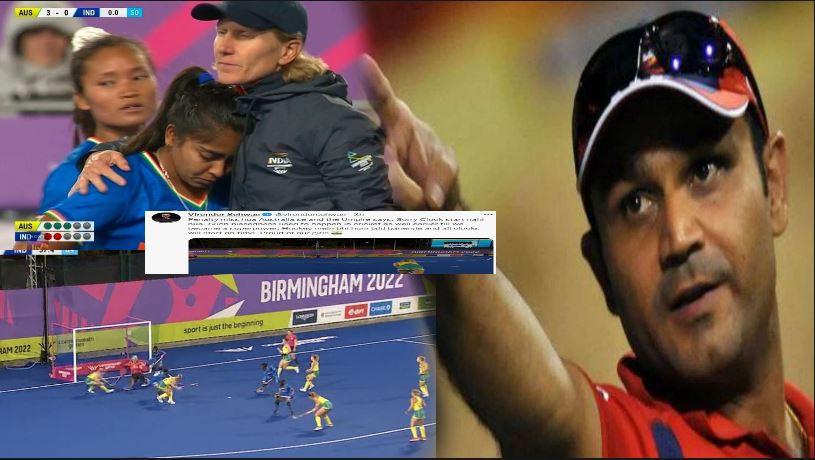 Sehwag furious over the injustice done to the Indian hockey team, accused of cheating