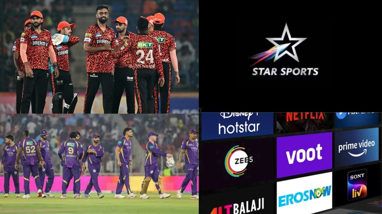 SRH vs KKR LIVE