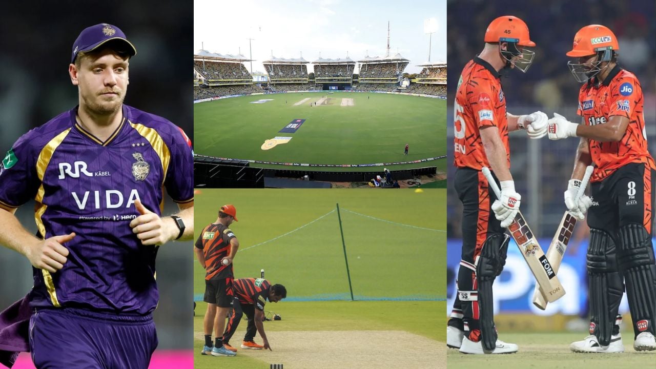 SRH vs KKR Pitch Report