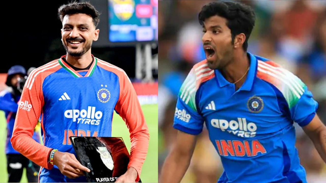 Washington Sundar vs Axar Patel