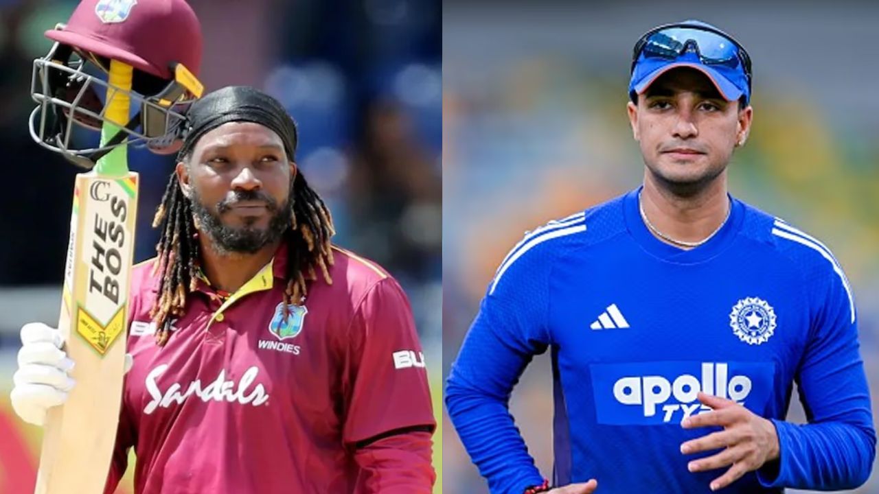 Chris Gayle vs Abhishek Sharma