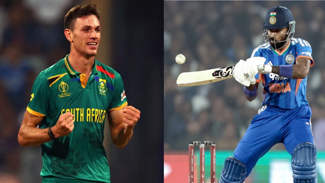 Hardik Pandya vs Marco Jansen