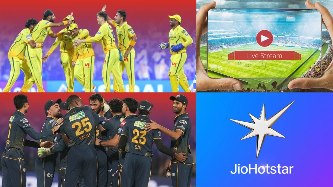 GT vs CSK LIVE Streaming