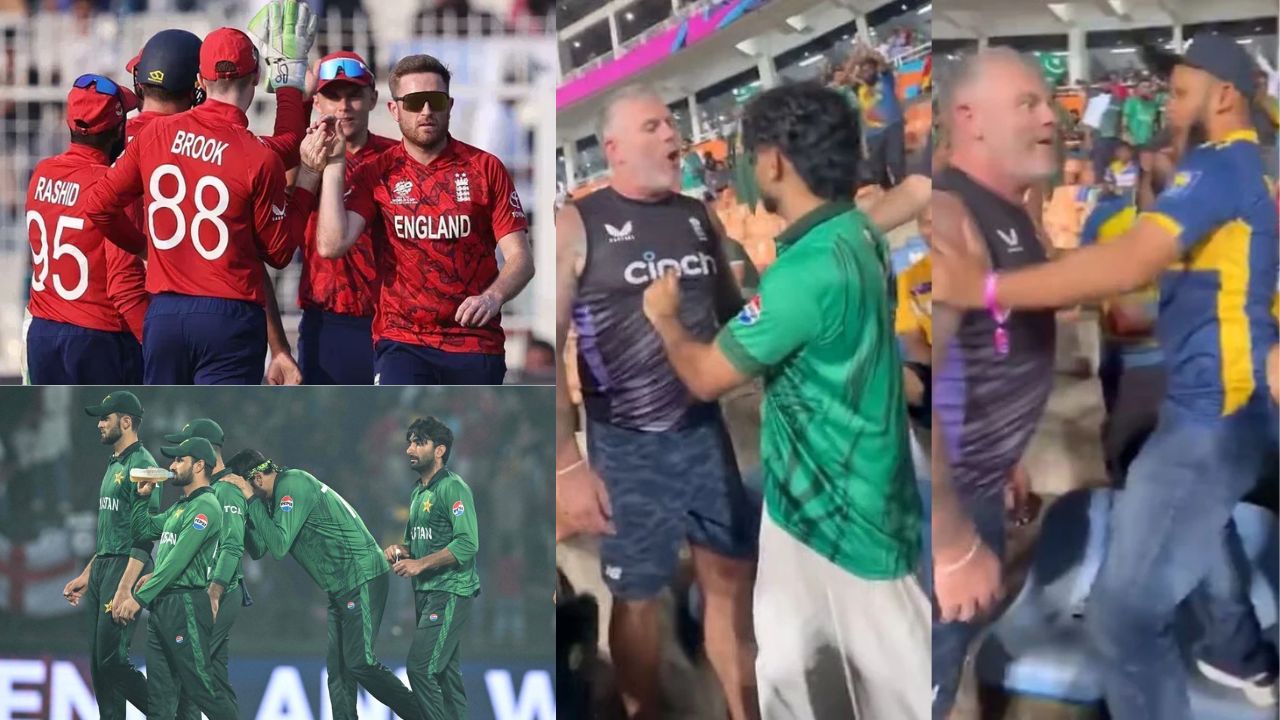 Pakistan-England Fan Fight