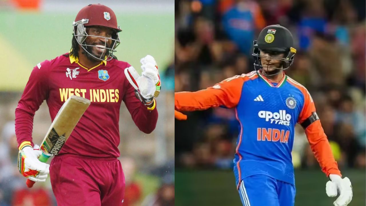 Chris Gayle vs Abhishek Sharma