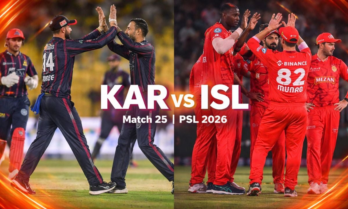 KAR vs ISL Today Match Prediction