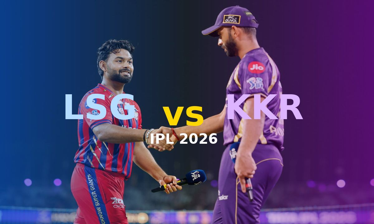LSG vs KKR Today Match Prediction