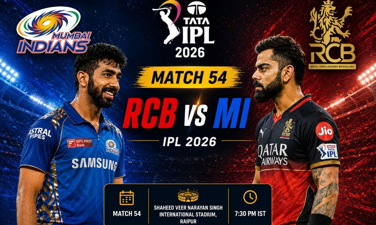 RCB vs MI Today Match Prediction