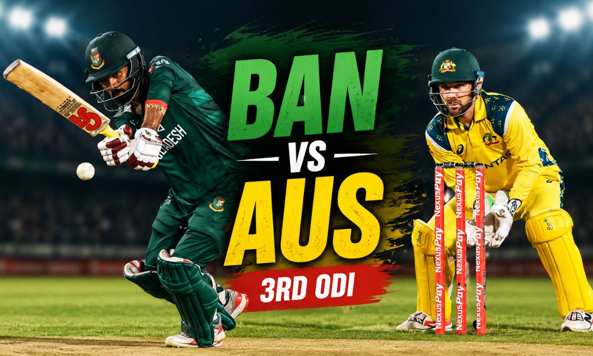 BAN vs AUS Today Match Prediction