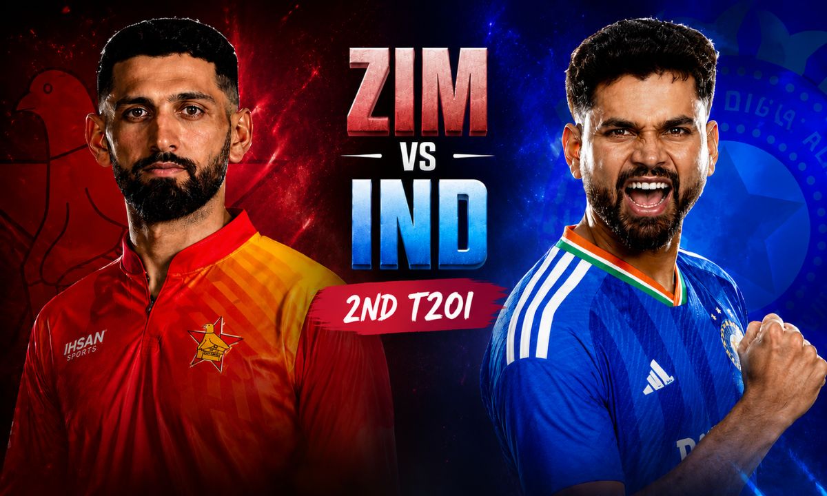 ZIM vs IND Today Match Prediction