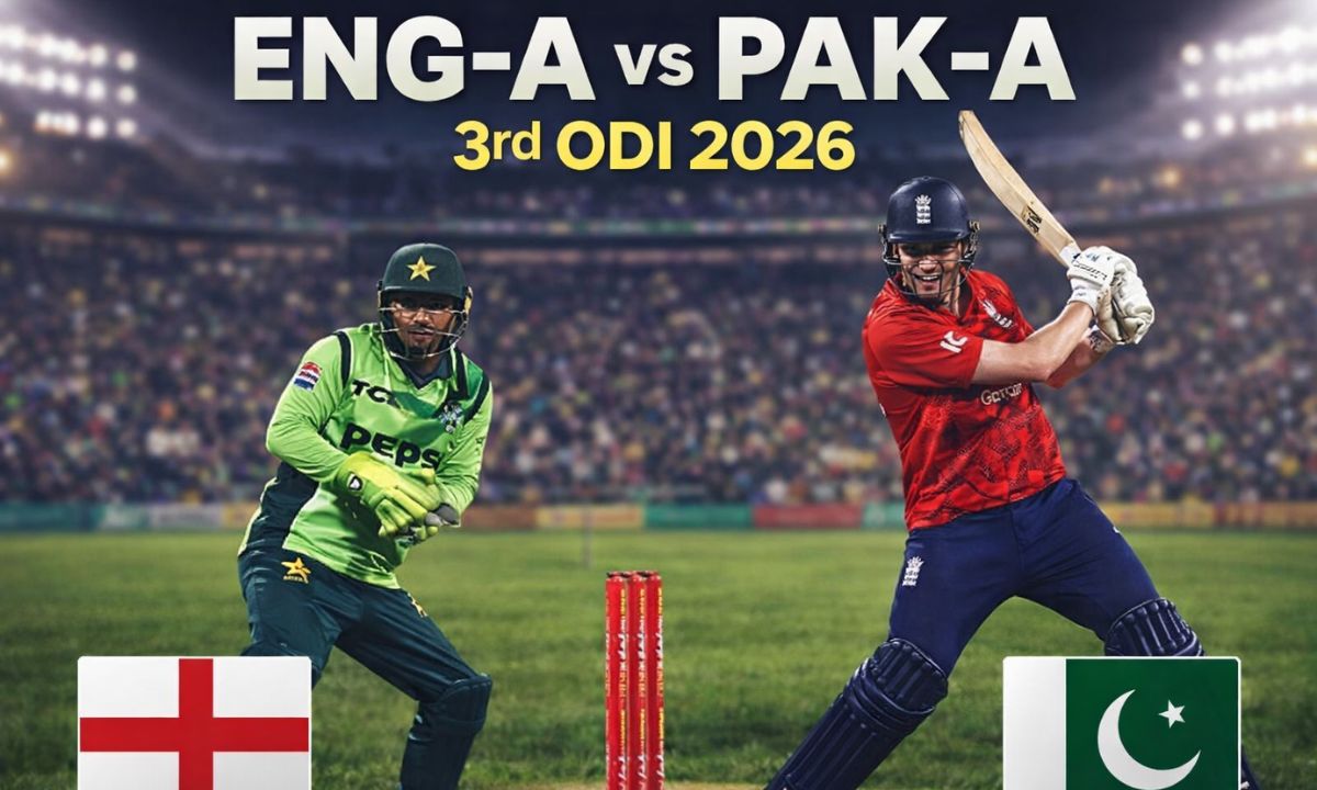 ENG-A vs PAK-A Match Prediction