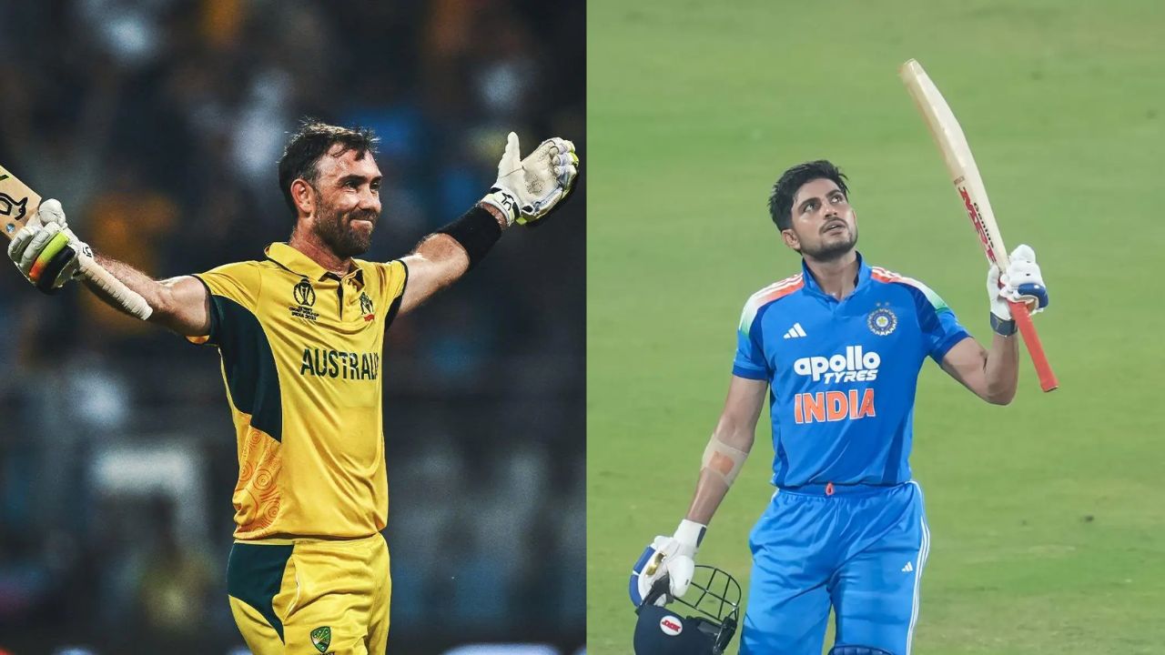Glenn Maxwell Shubman Gill Part Of Fastest Double Hundred List In ODIs