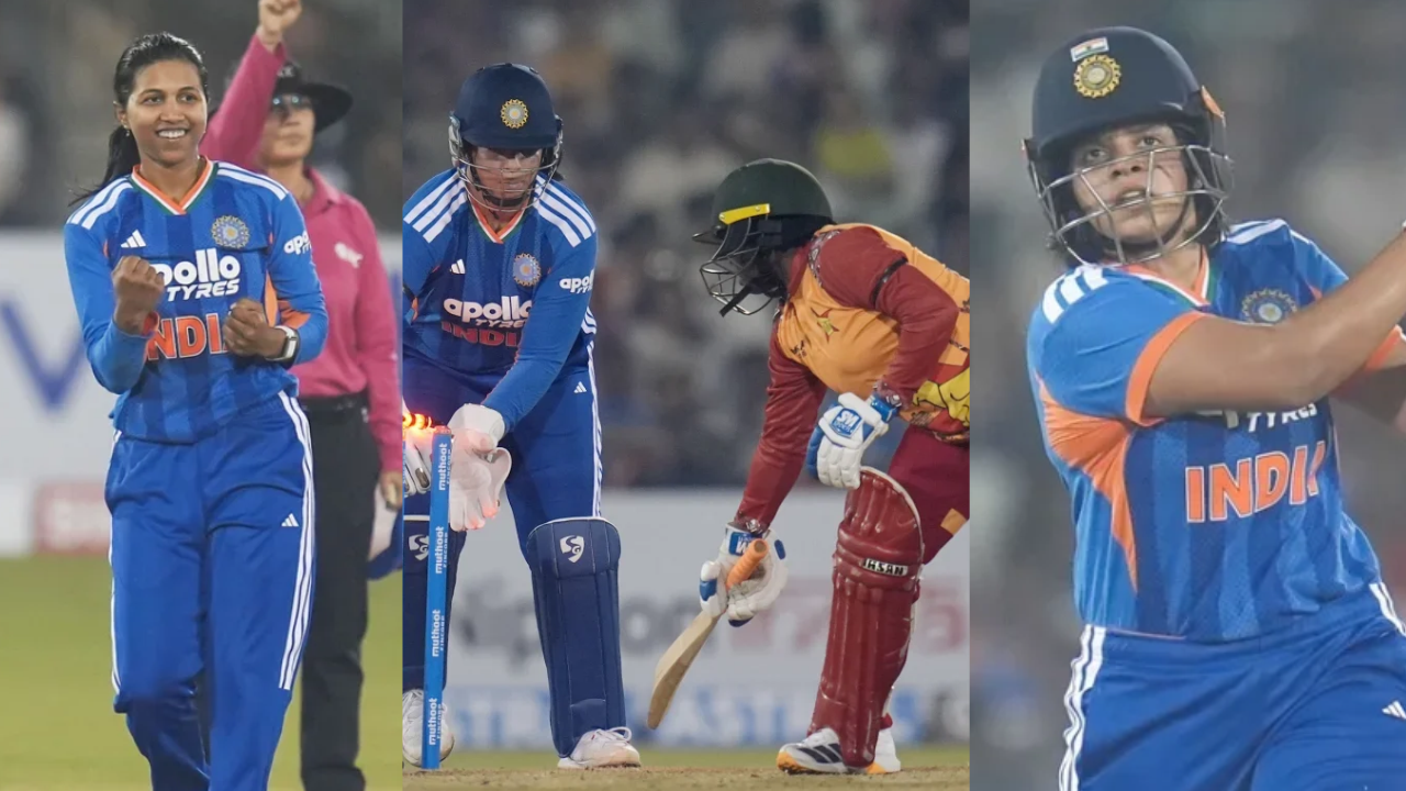 IND W Vs ZIM W