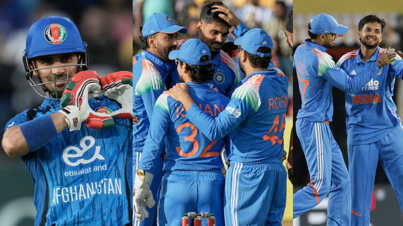 IND Vs AFG 1st ODI Records