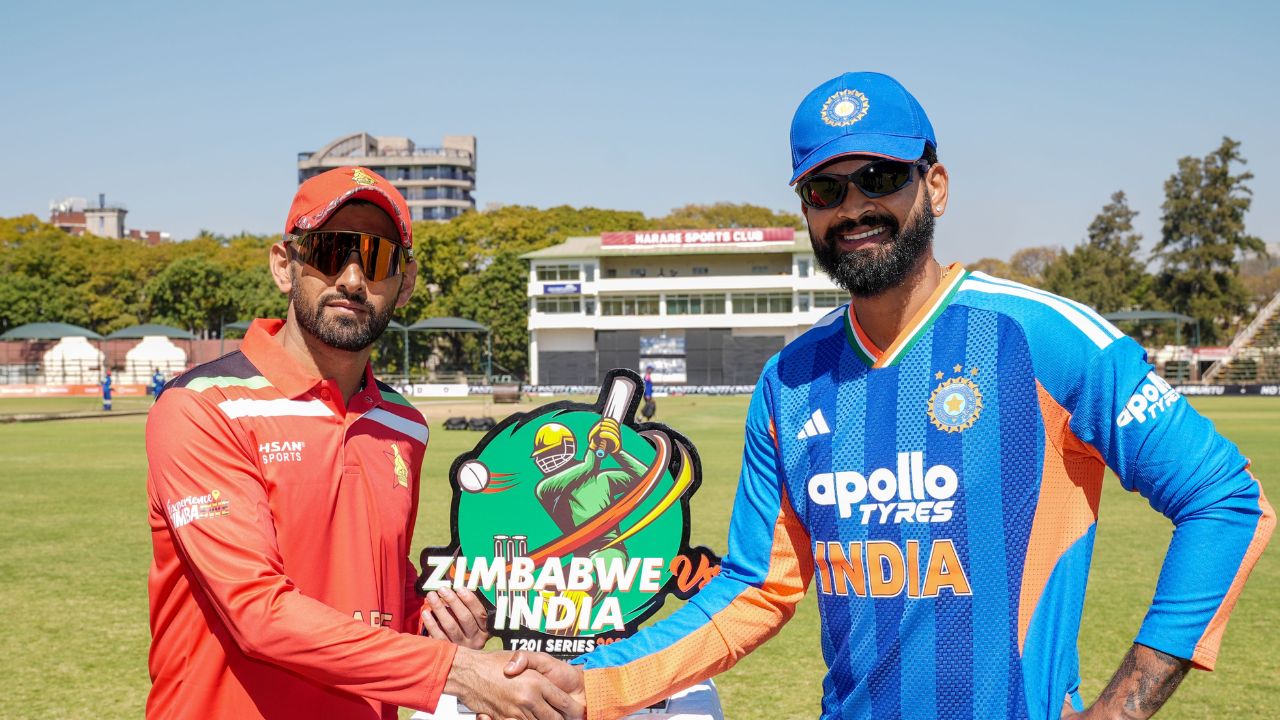 IND Vs ZIM