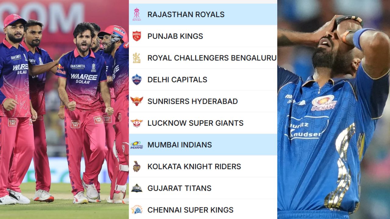 IPL 2026 Points Table 9