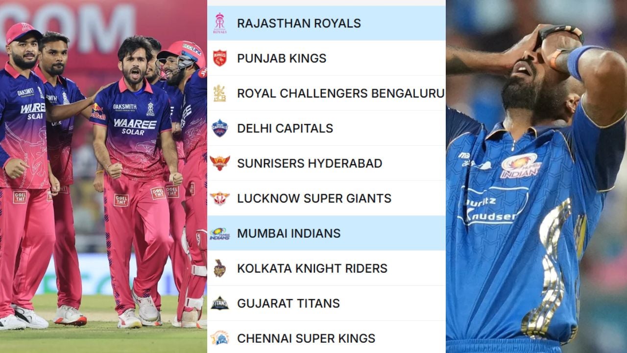 IPL 2026 Points Table 9