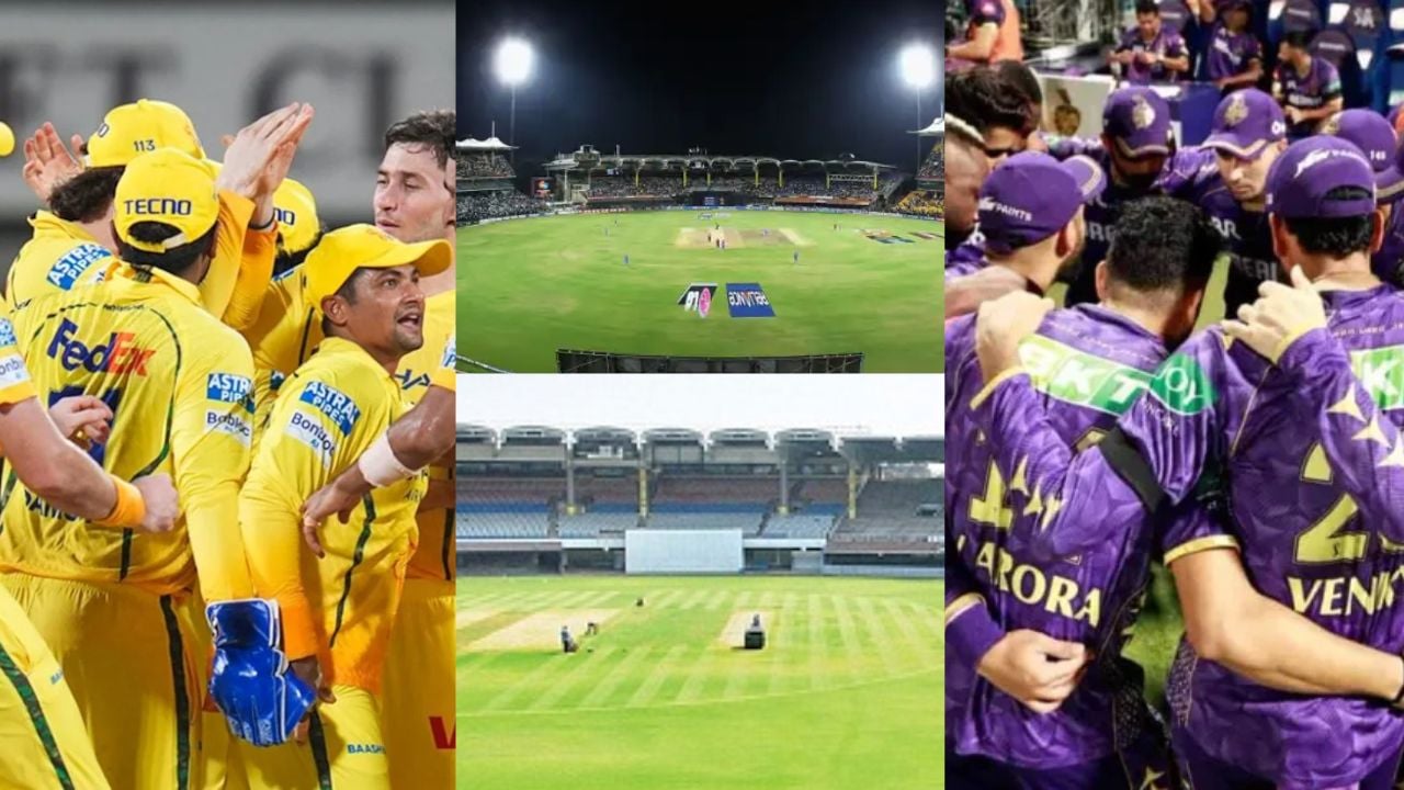 CSK vs KKR Pitch Update
