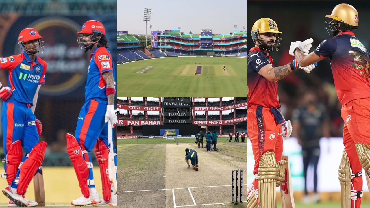 DC vs RCB Pitch Report