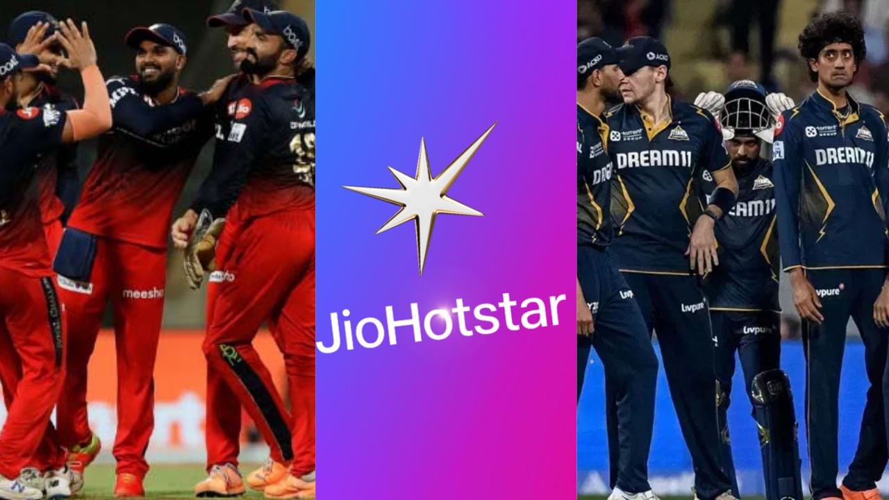GT vs RCB Live Streaming