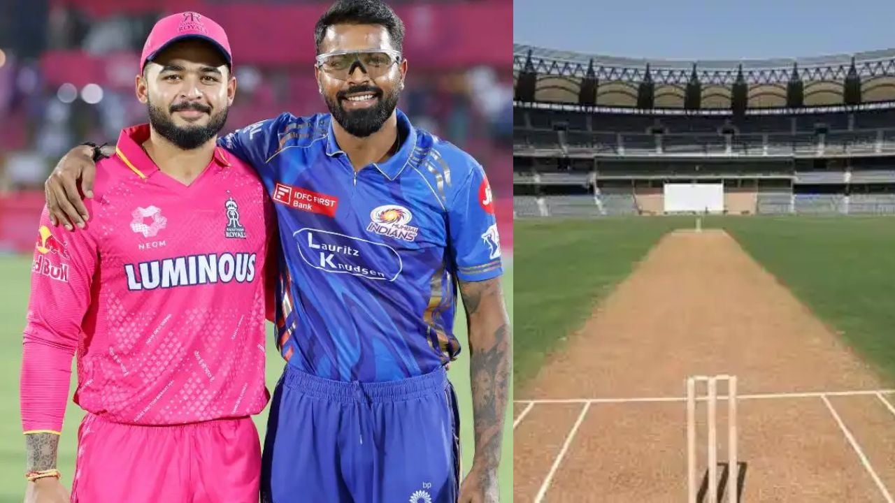 MI vs RR Pitch Report