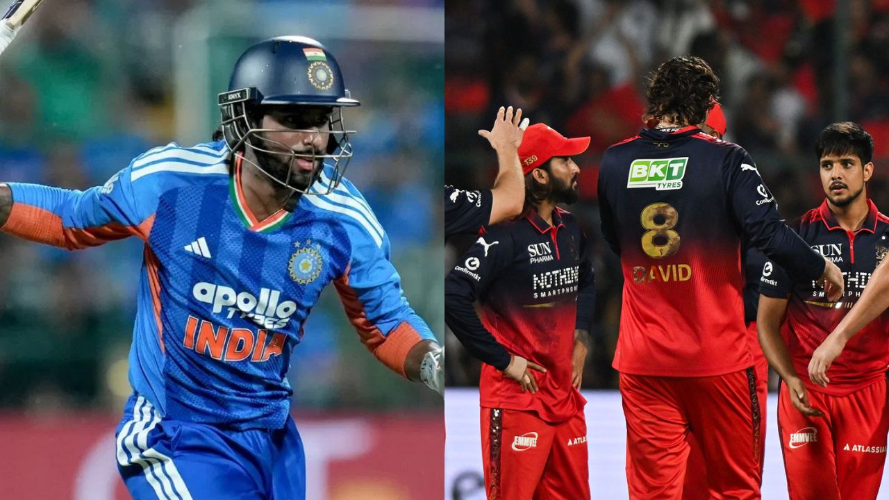 Tilak Varma And RCB Players