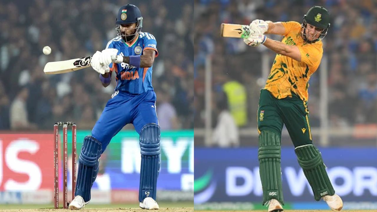 David Miller vs Hardik Pandya