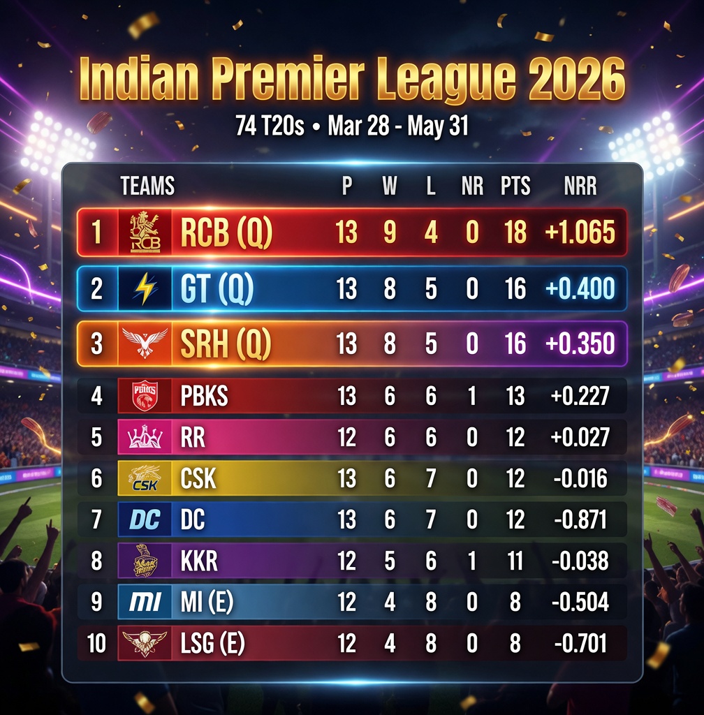 POINTS TABLE