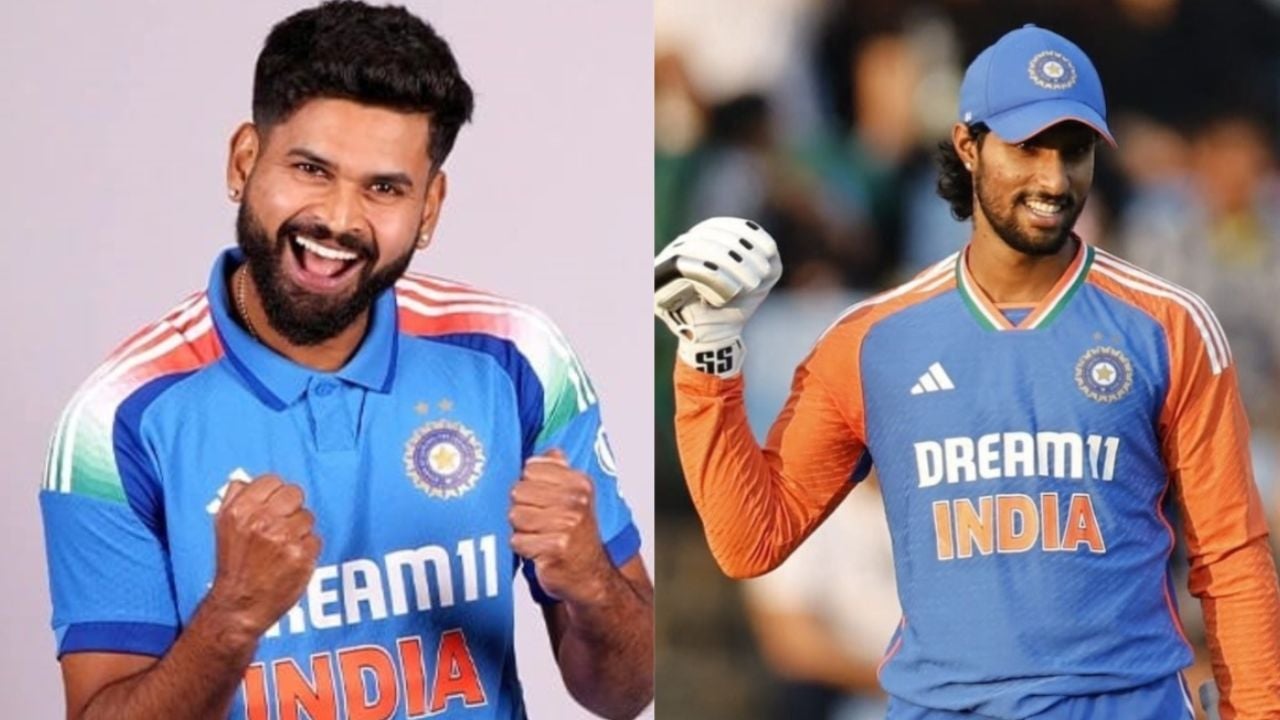 India's Captain and Vice Captain Shreyas And Tilak