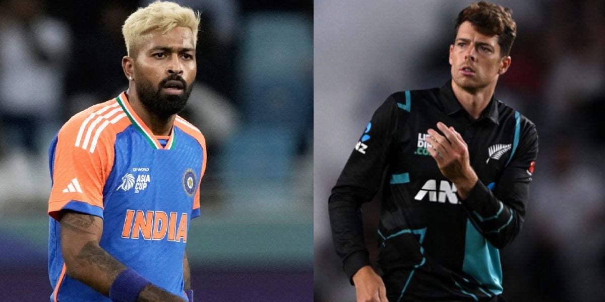Mitchell Santner vs Hardik Pandya