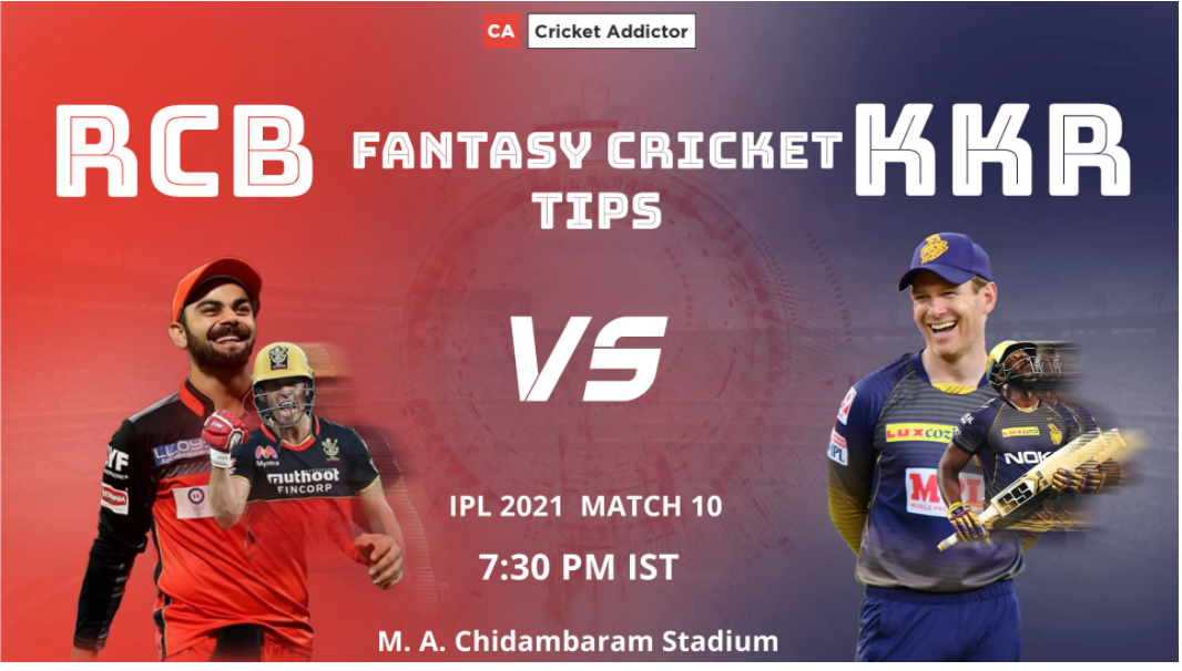 Royal Challengers Bangalore (RCB) vs Kolkata Knight Riders (KKR) Dream11 Prediction.