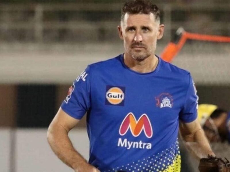 mike hussey csk