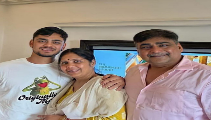Ishan Kishan gave a special gift to his parents,