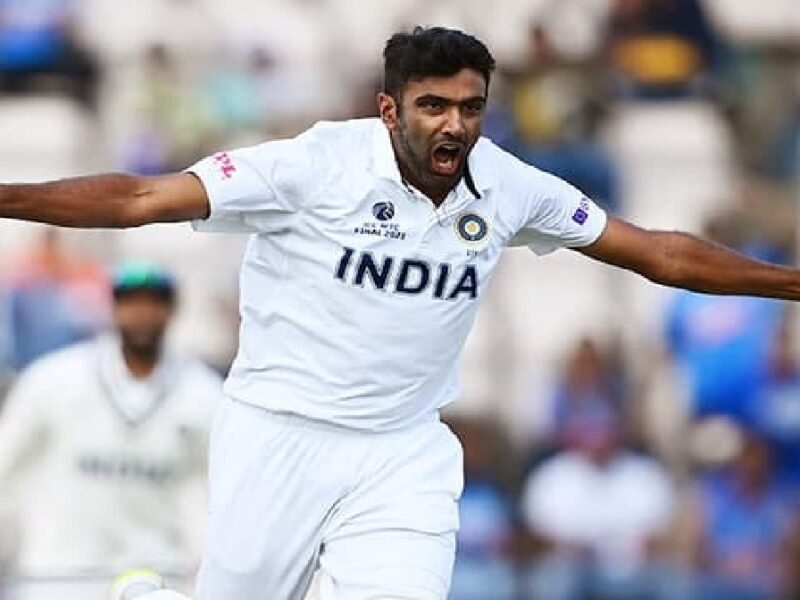 R Ashwin completed 300 wickets on Indian soil