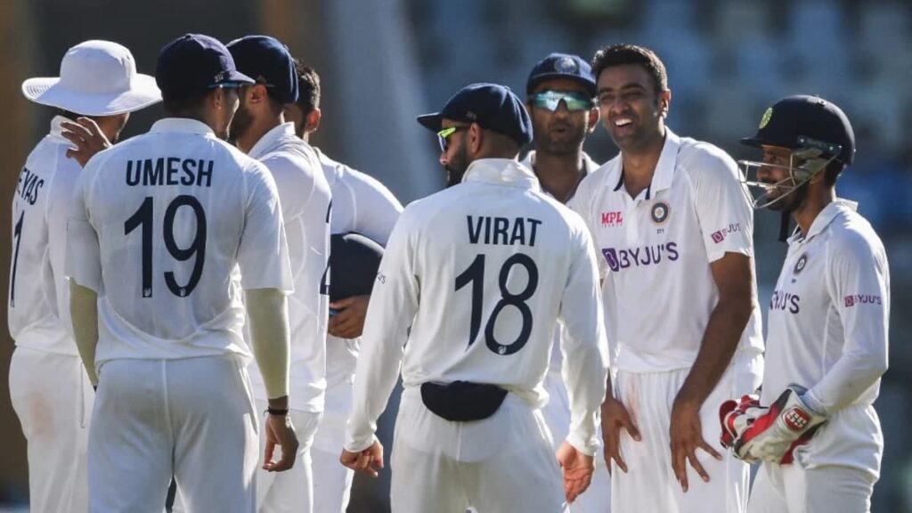 Team India to win test series journey