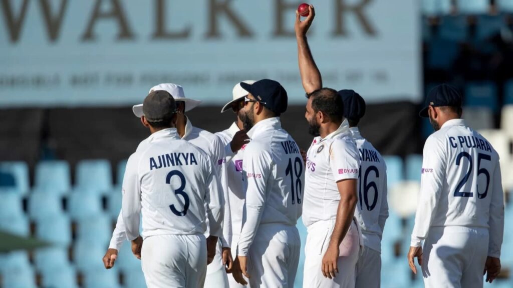 Centurion Test Mohammed Shami on 5 Wicket Celebration Haul