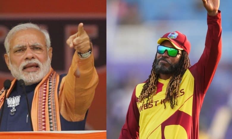 chris gayle wishes 73rd republic day India