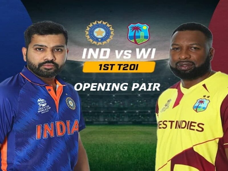 IND vs WI Predicted Opening Pair For 1st T20 2022