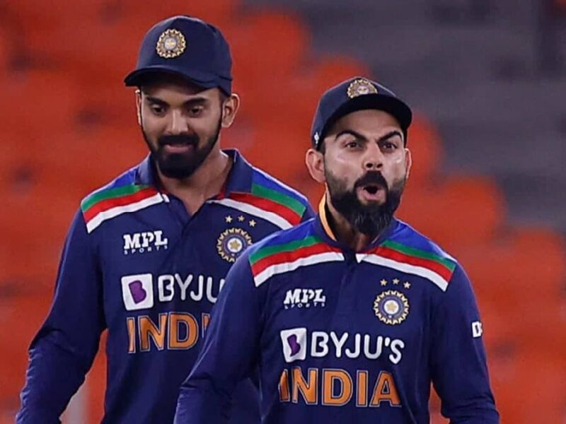 Virat kohli and KL rahul only Indian players in top 10 T20 Rankings